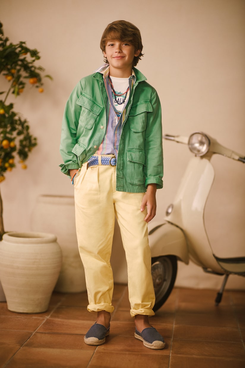 Pantaloni chino Prepster in twill di cotone | Polo Ralph Lauren Kids