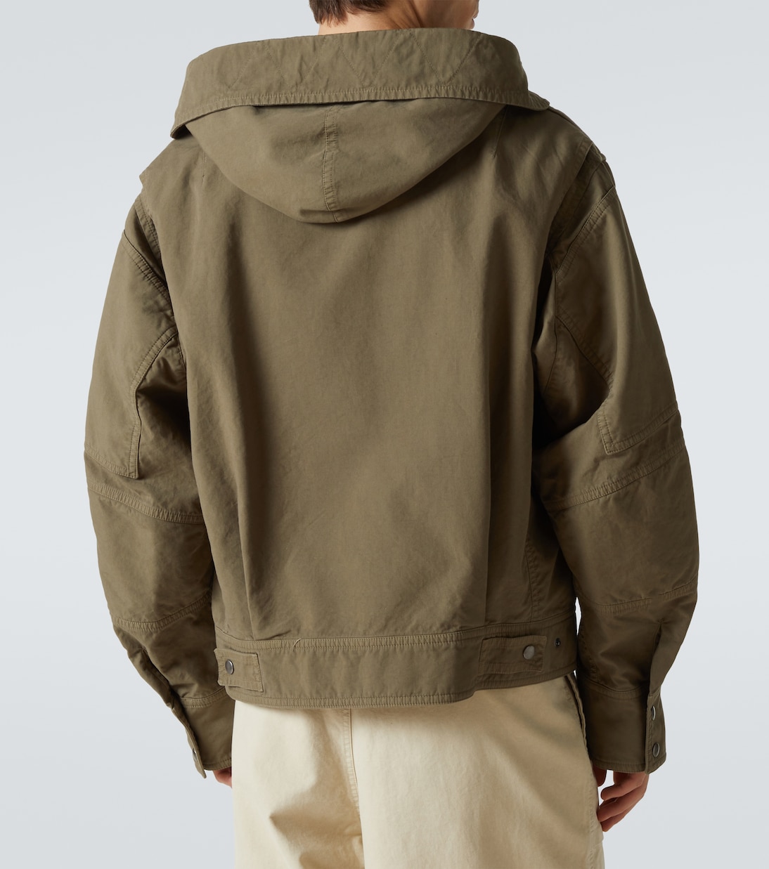 Giacca in cotone con cappuccio | Dries Van Noten