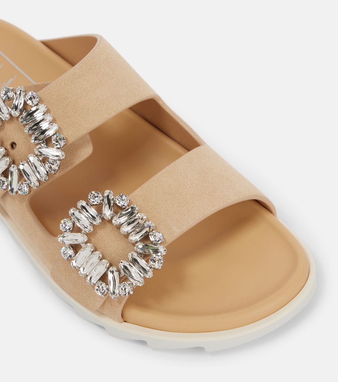 Slidy Viv' suede slides | Roger Vivier