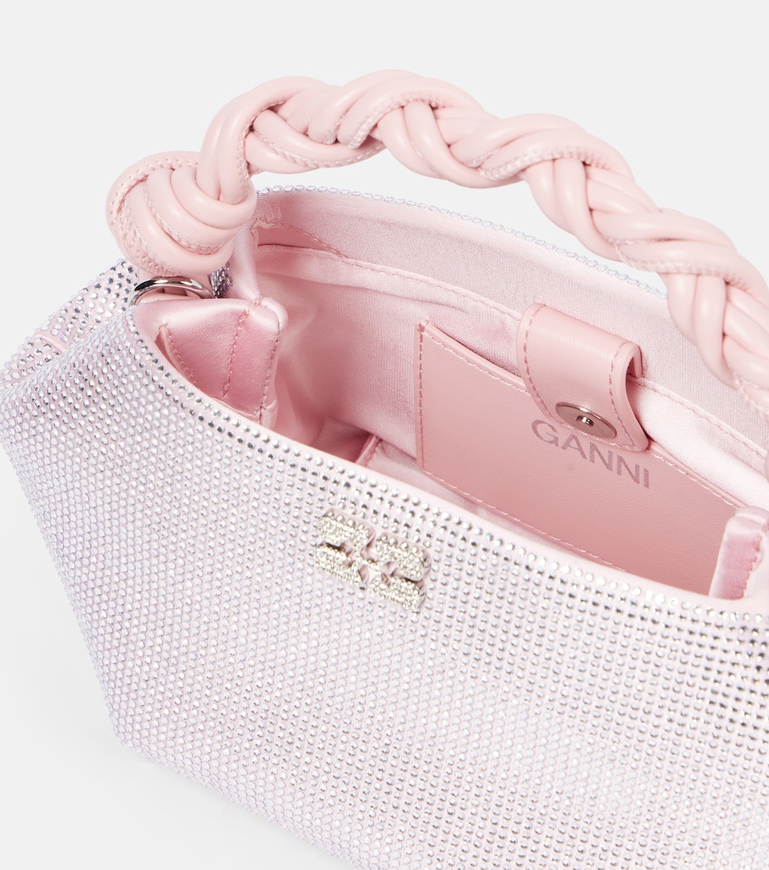Bou Mini embellished tote bag | Ganni