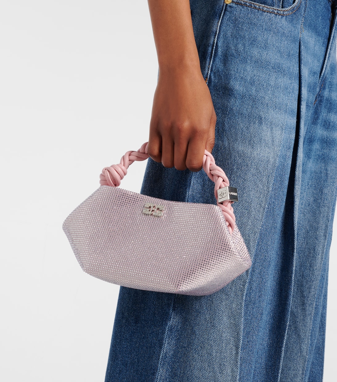 Bou Mini embellished tote bag | Ganni