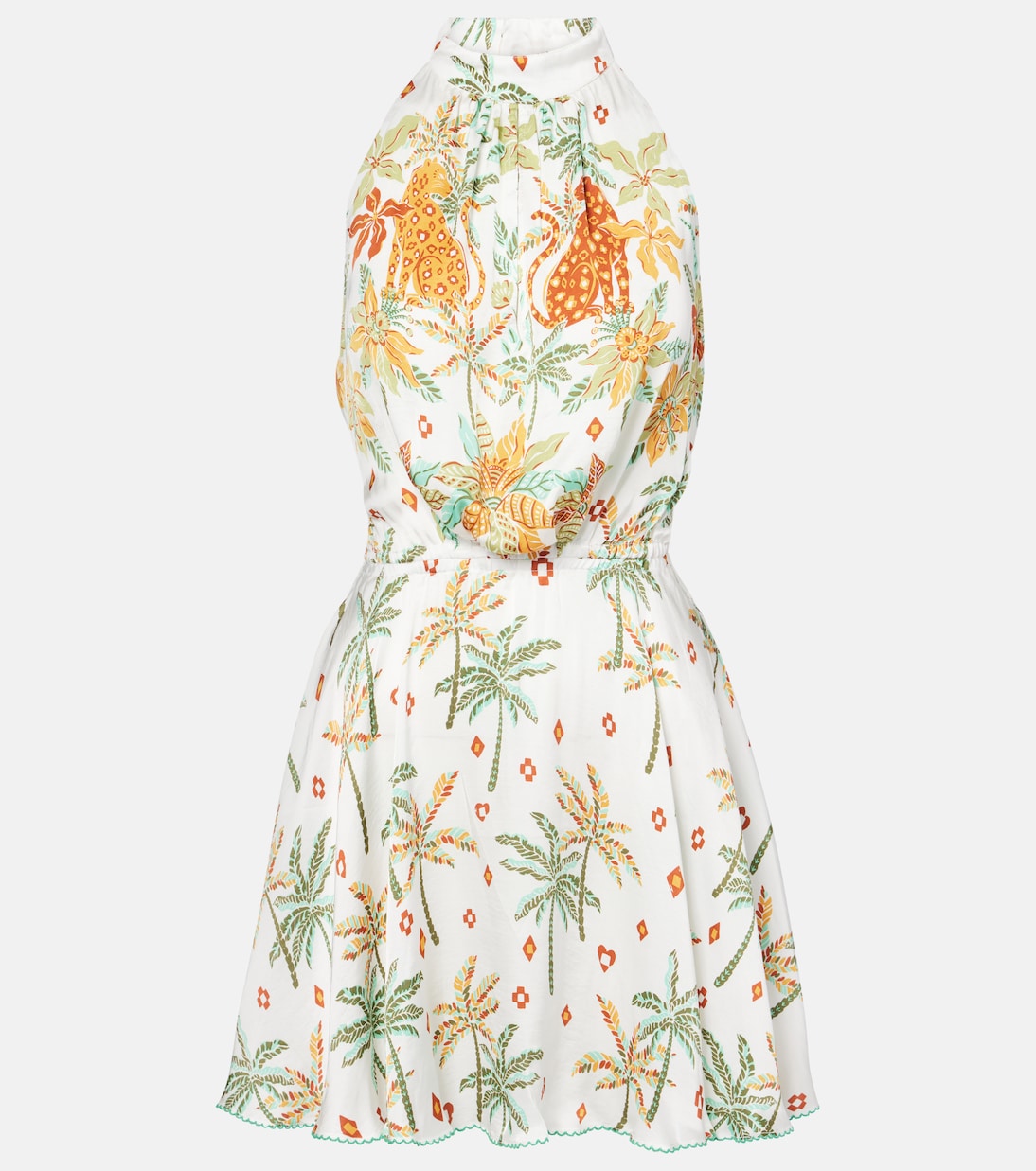 Bedrucktes Minikleid Cassandra | Poupette St Barth