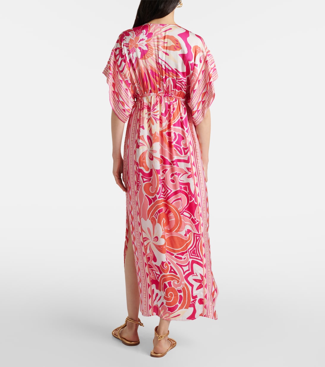 Amaya floral kaftan | Poupette St Barth