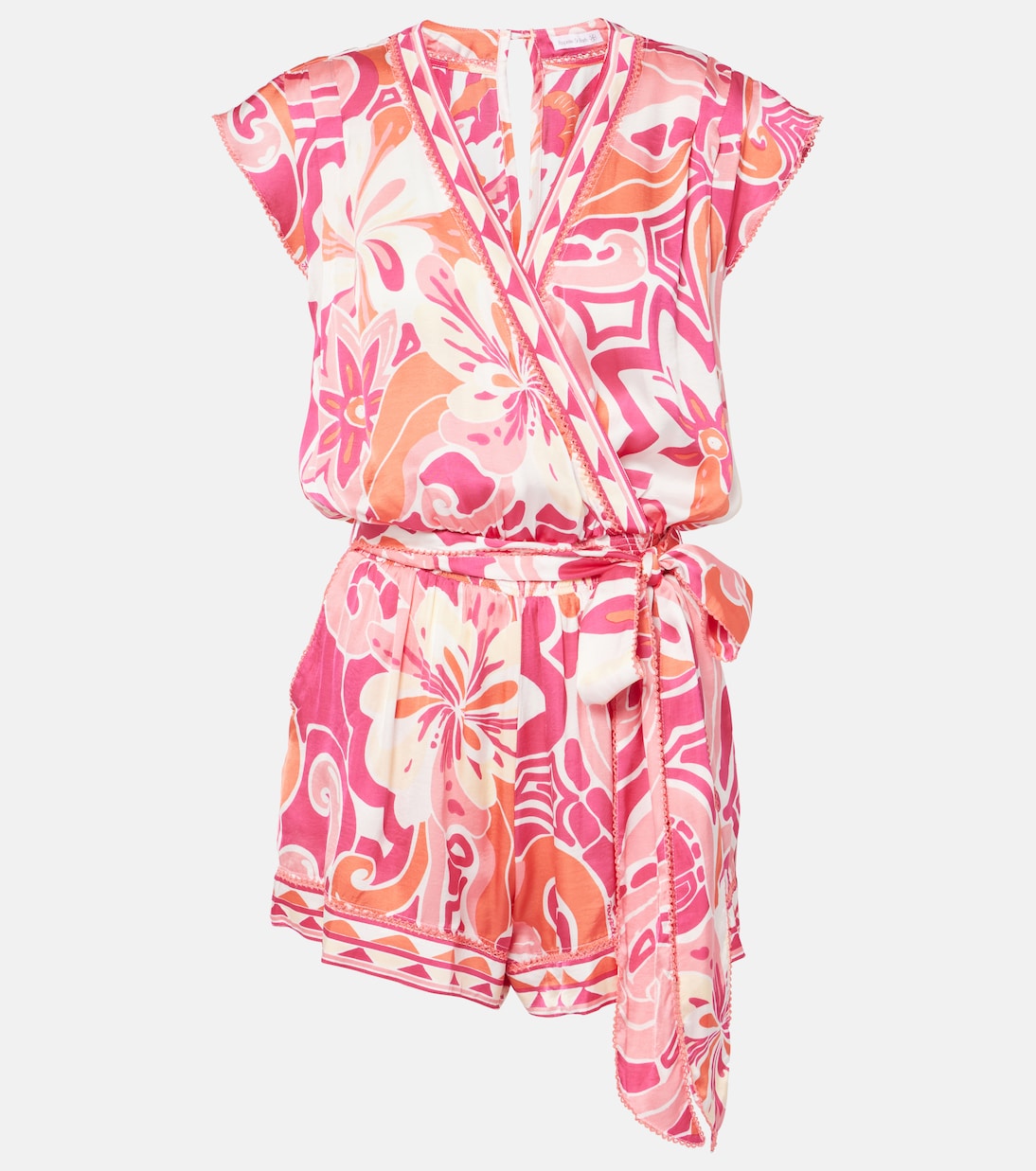 Combi-short Anaik à fleurs | Poupette St Barth