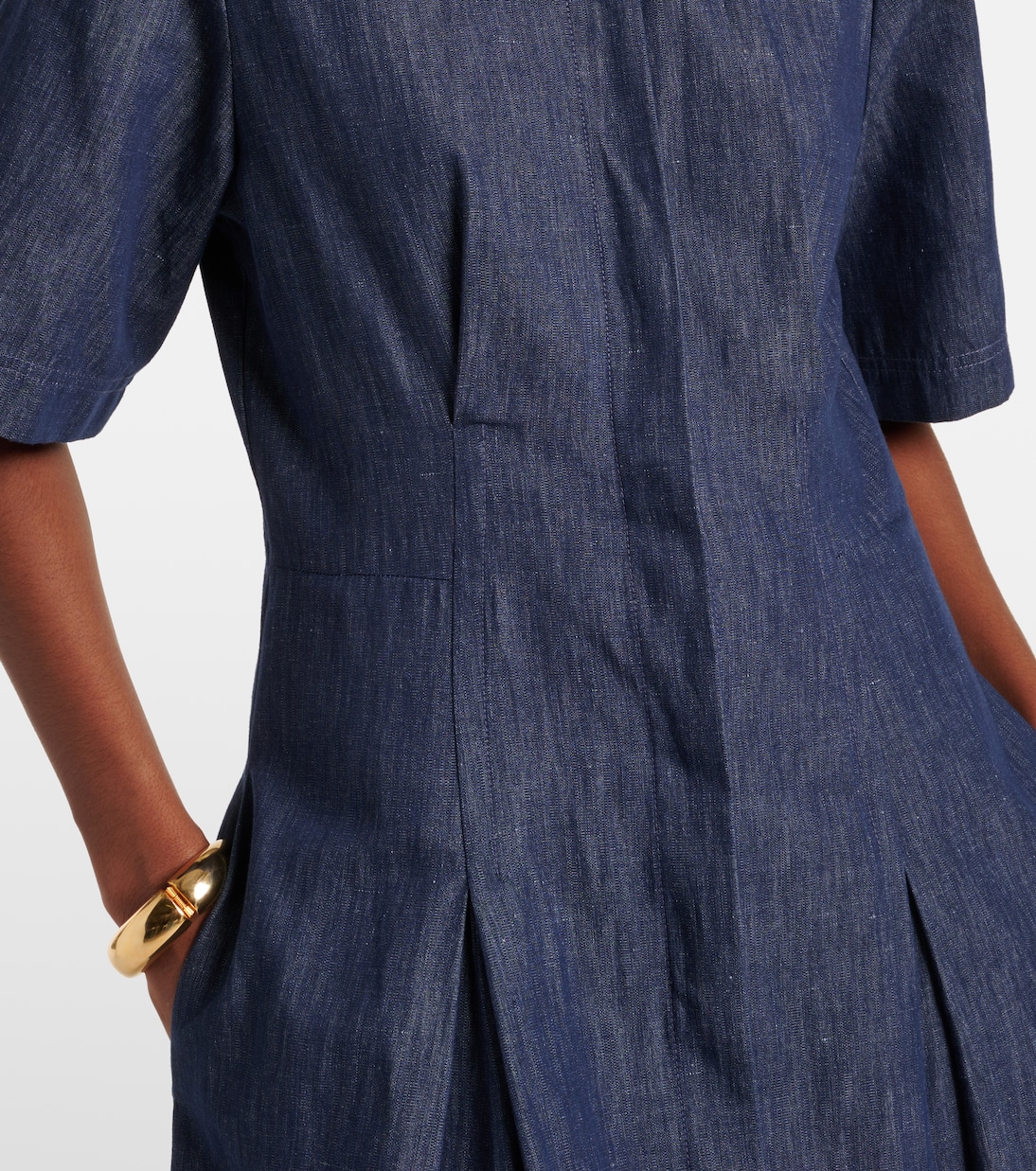 Hemdblusenkleid aus Denim | Vince