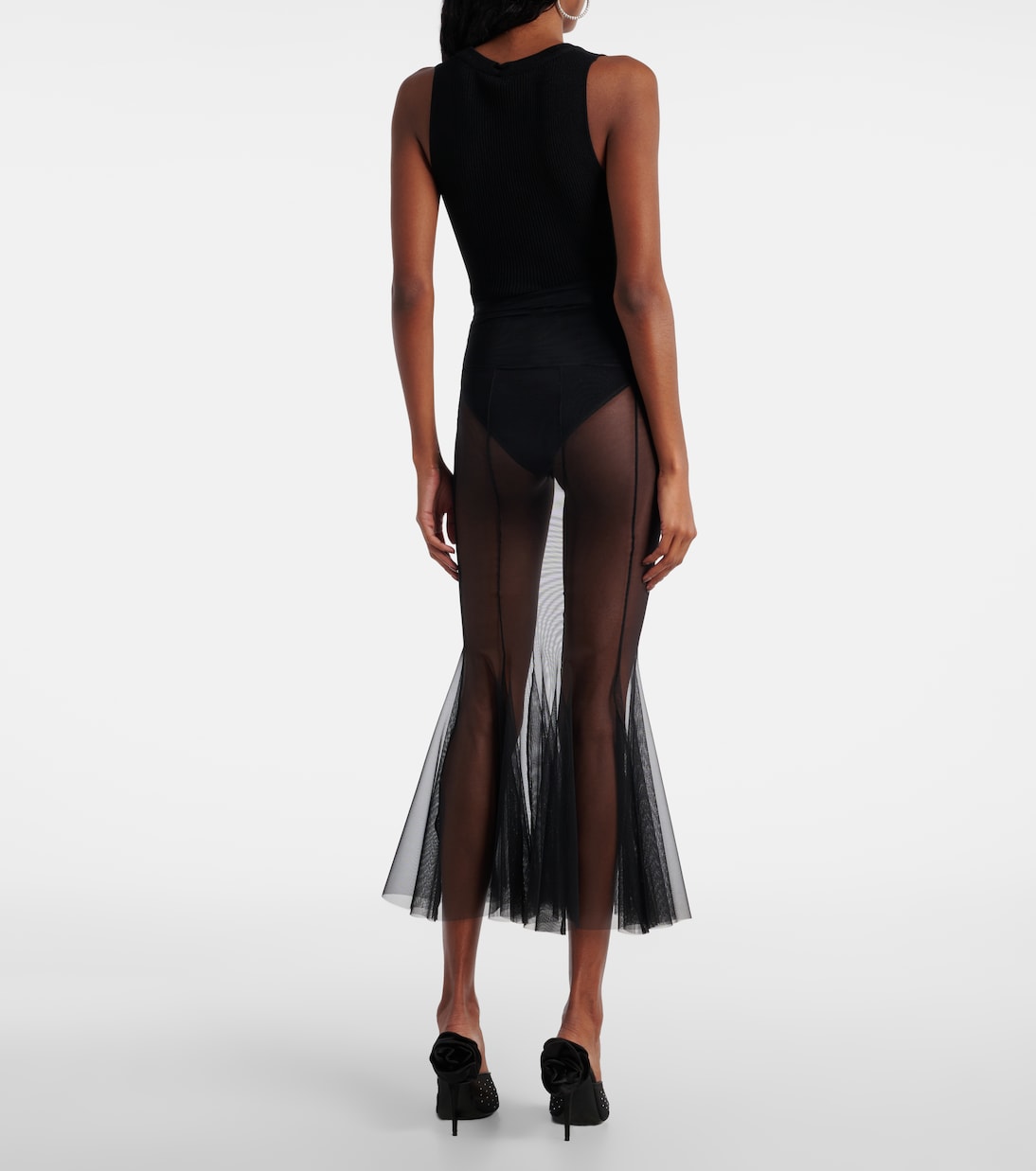 Mila tulle midi skirt | Nensi Dojaka