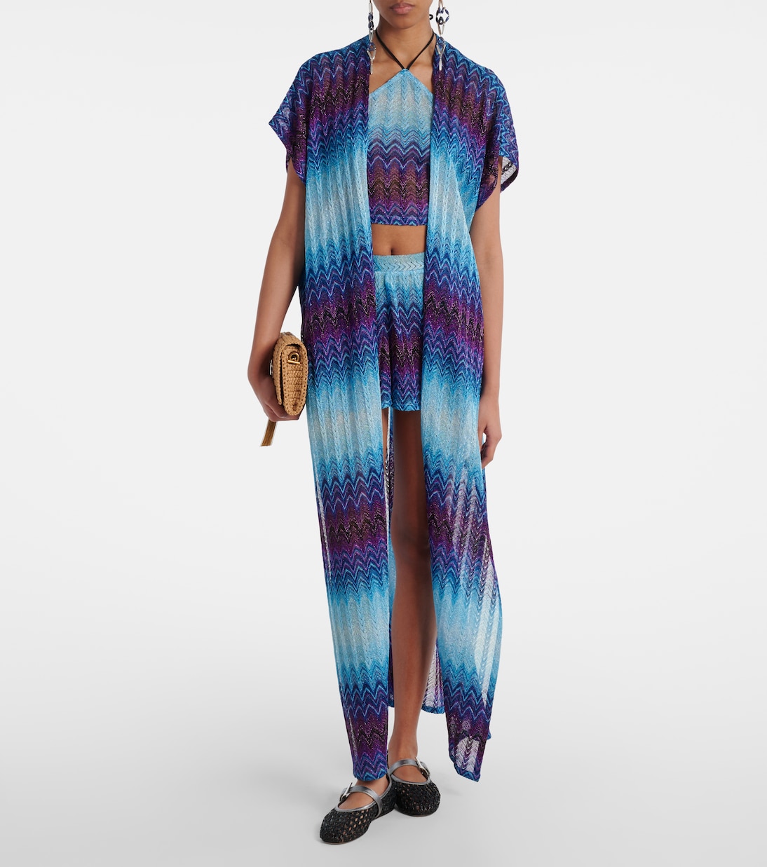 Halterneck crop top | Missoni