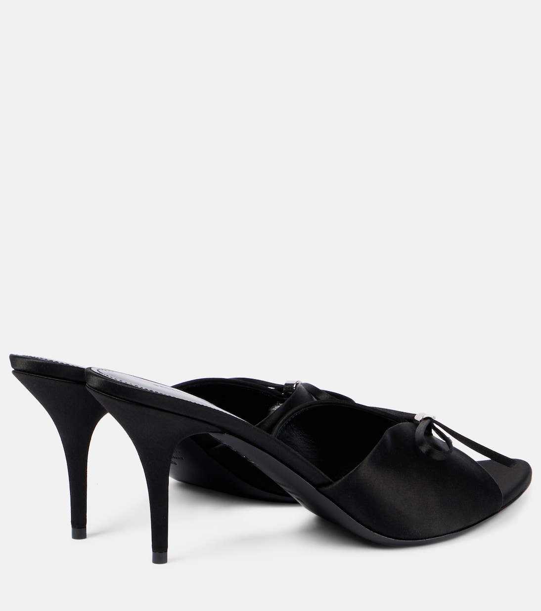 Sandales Knife Bow 80 en satin | Balenciaga