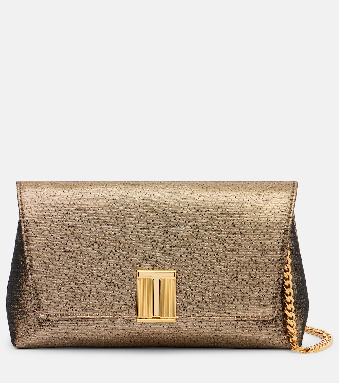 Nobile Small metallic clutch | Tom Ford