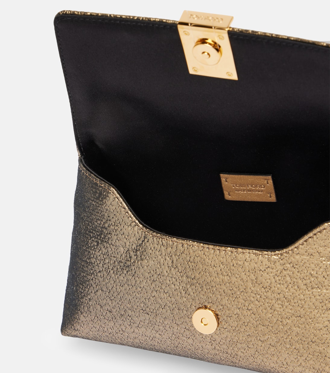 Nobile Small metallic clutch | Tom Ford