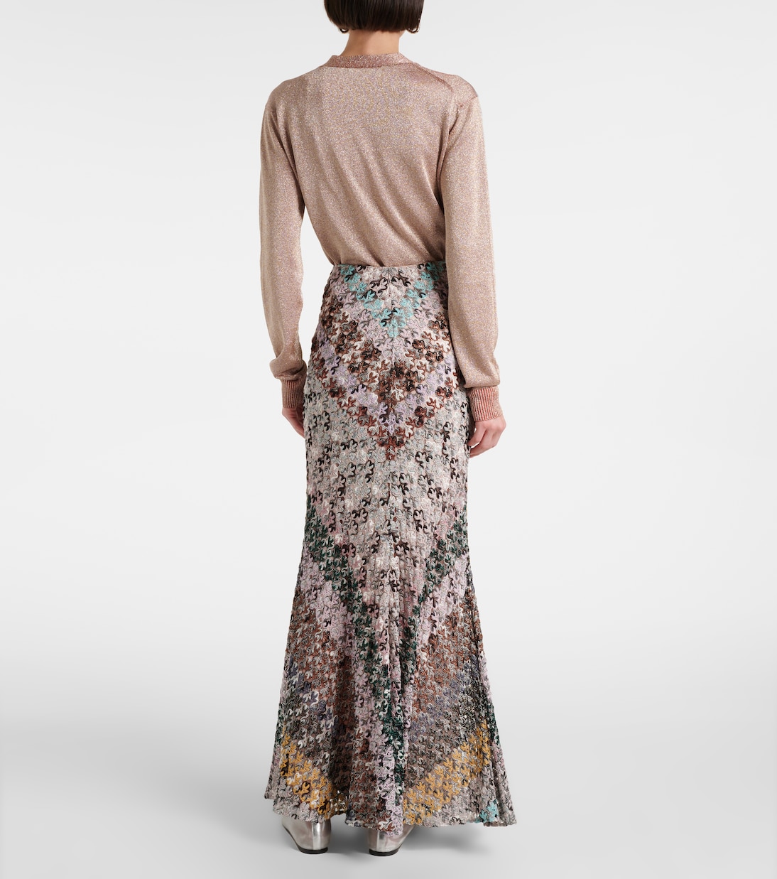Gonna lunga a zig-zag | Missoni