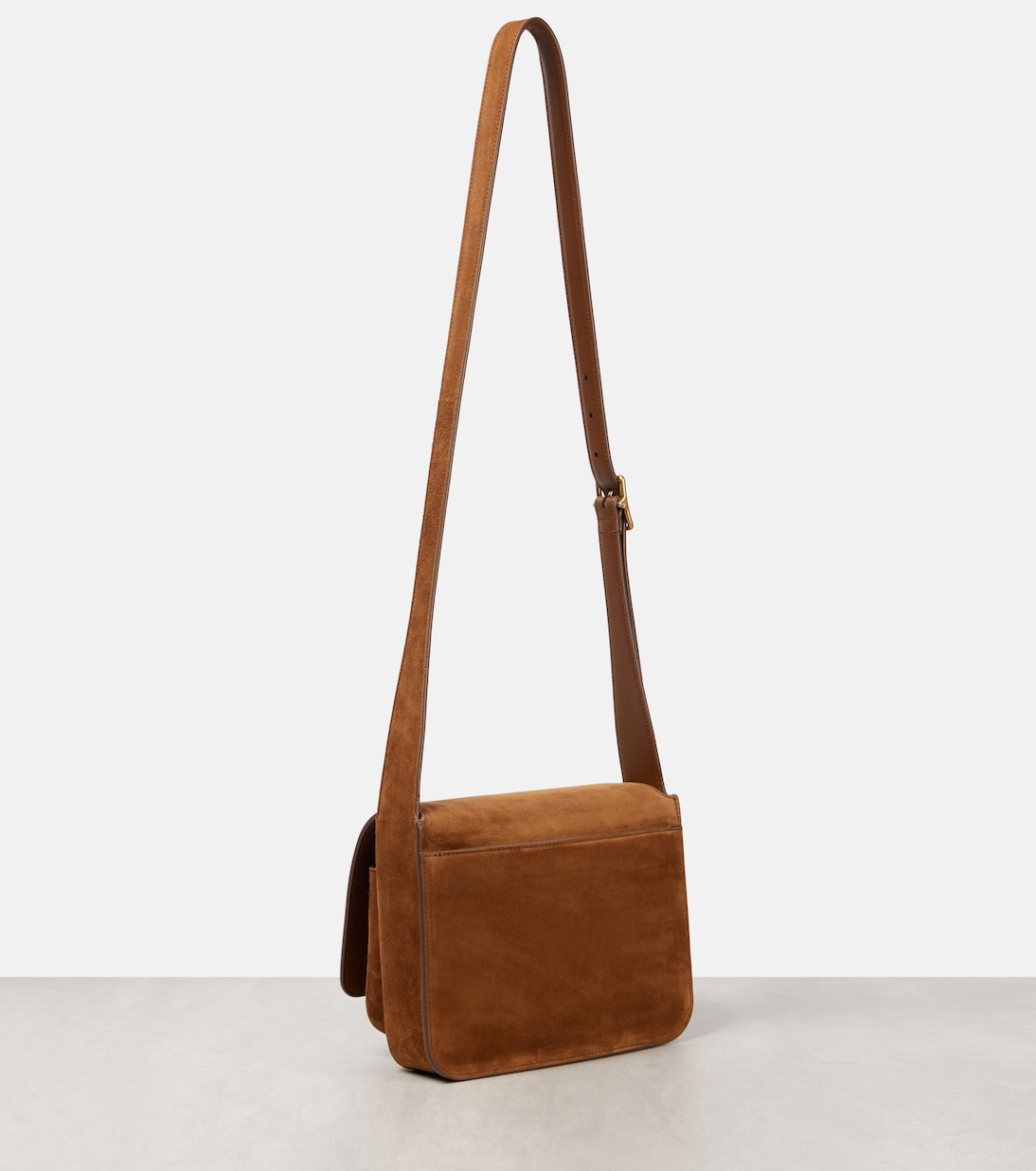 Borsa a tracolla Niki in suede | Saint Laurent