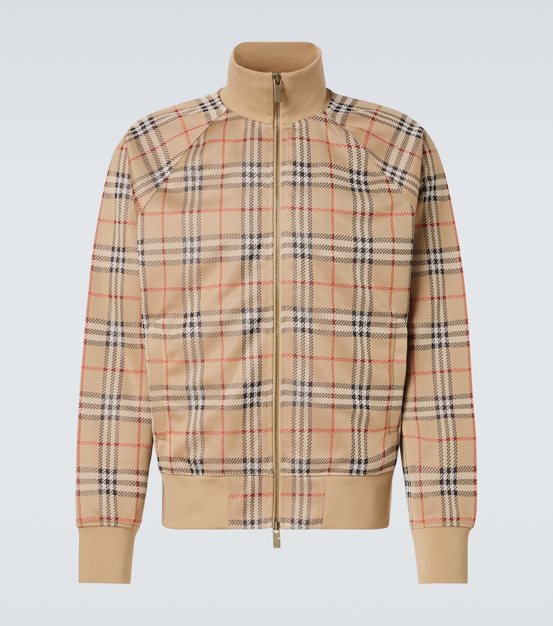 Bomberjacke Burberry Check aus Jersey | Burberry