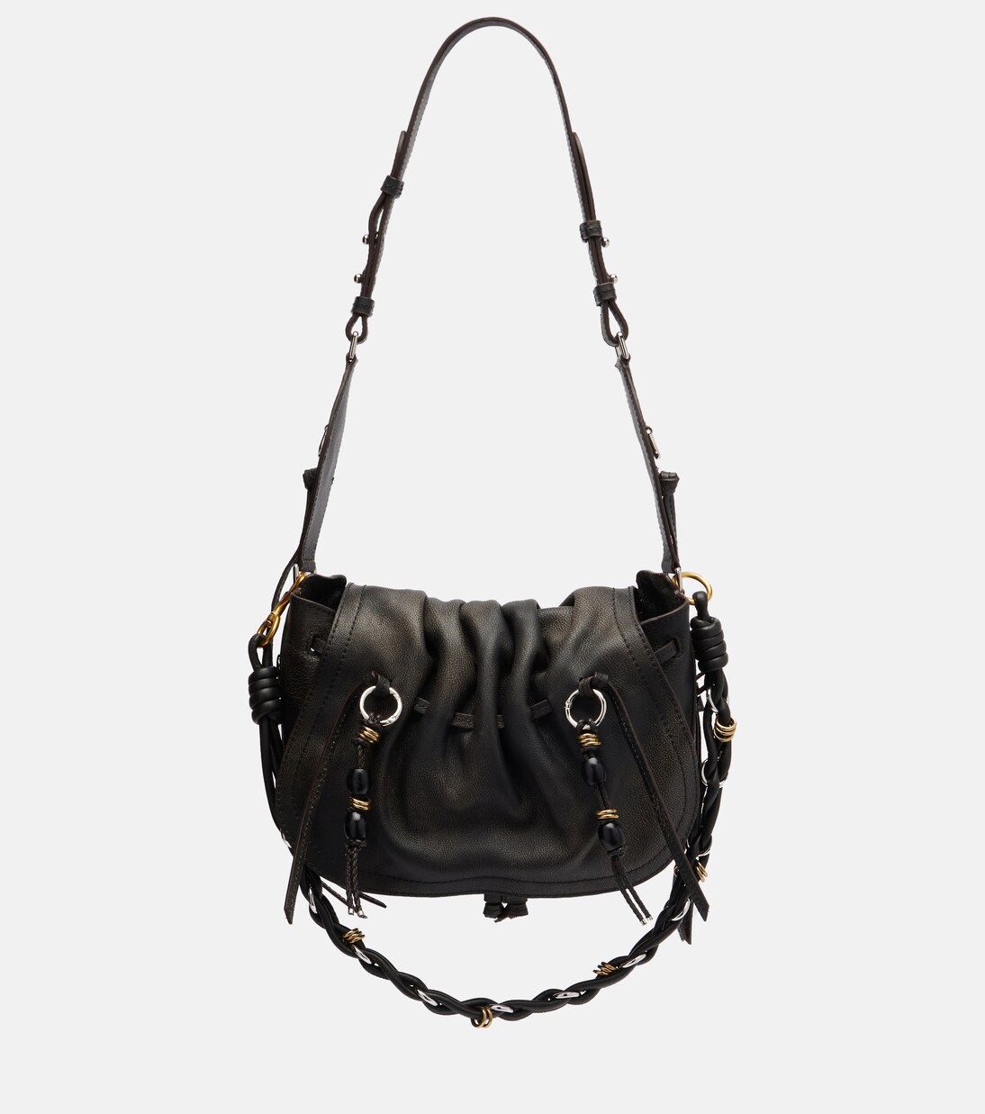 Bolso al hombro Bolton de piel | Isabel Marant