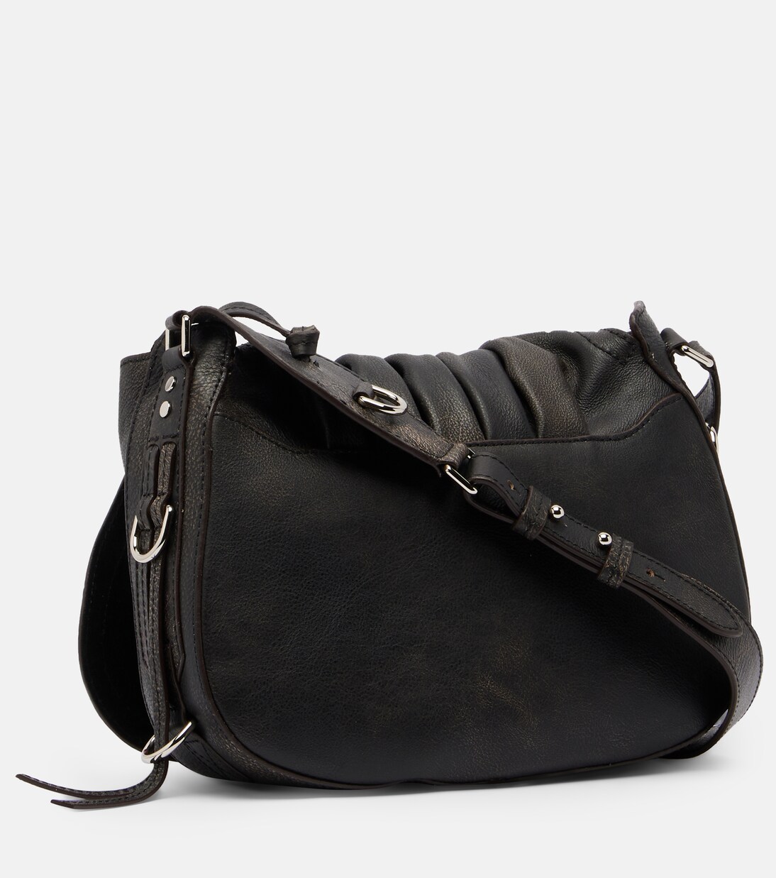 Bolso al hombro Bolton de piel | Isabel Marant