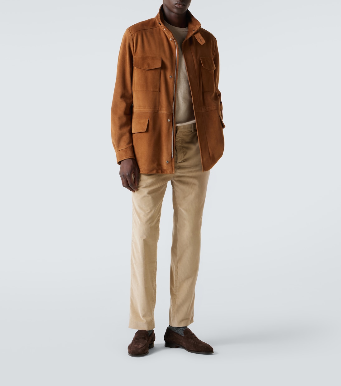 코튼 치노 팬츠 | Loro Piana