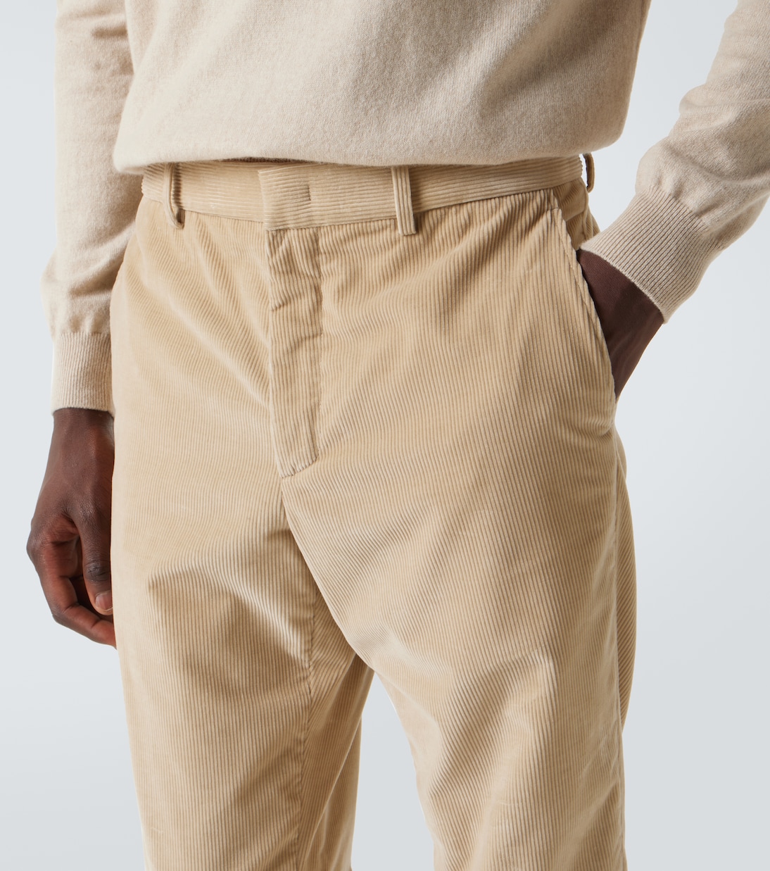 코튼 치노 팬츠 | Loro Piana