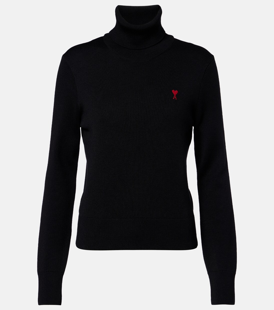 Ami de Cœur wool turtleneck sweater | Ami Paris