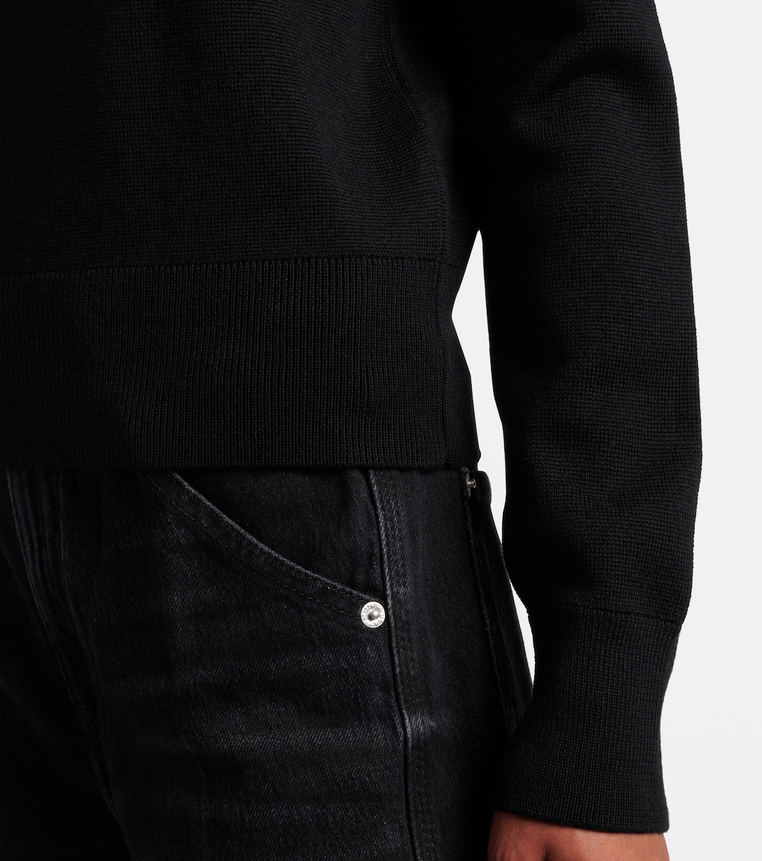 Ami de Cœur wool turtleneck sweater | Ami Paris