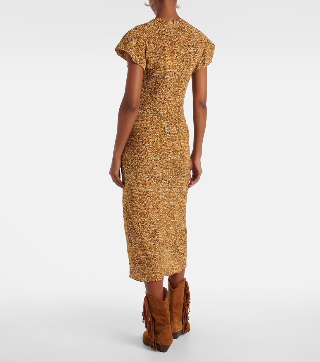 Midikleid Terena aus einem Seidengemisch | Isabel Marant