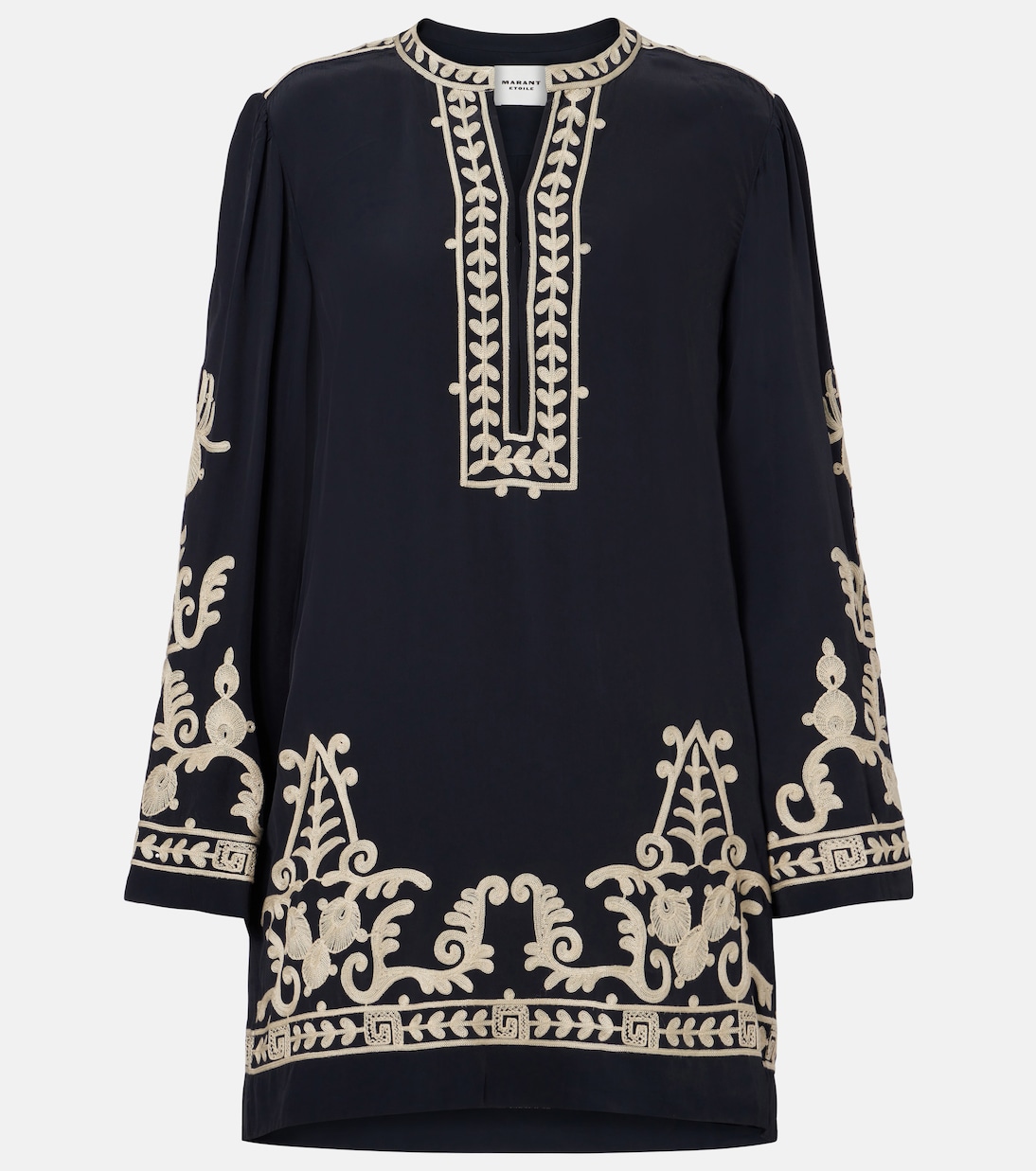 Fadeli embroidered crêpe tunic | Marant Etoile