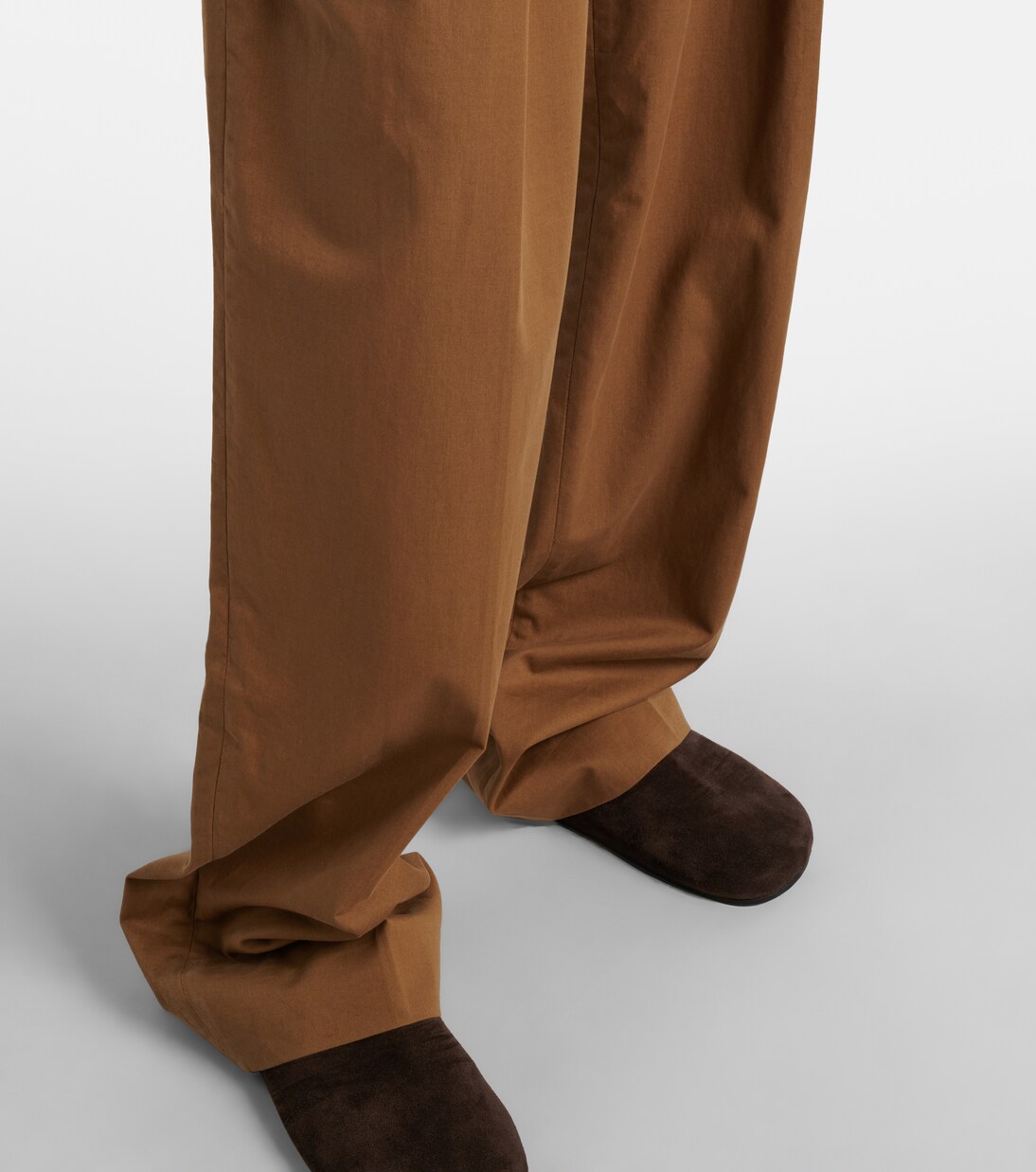 Igor cotton and cashmere wide-leg pants | The Row