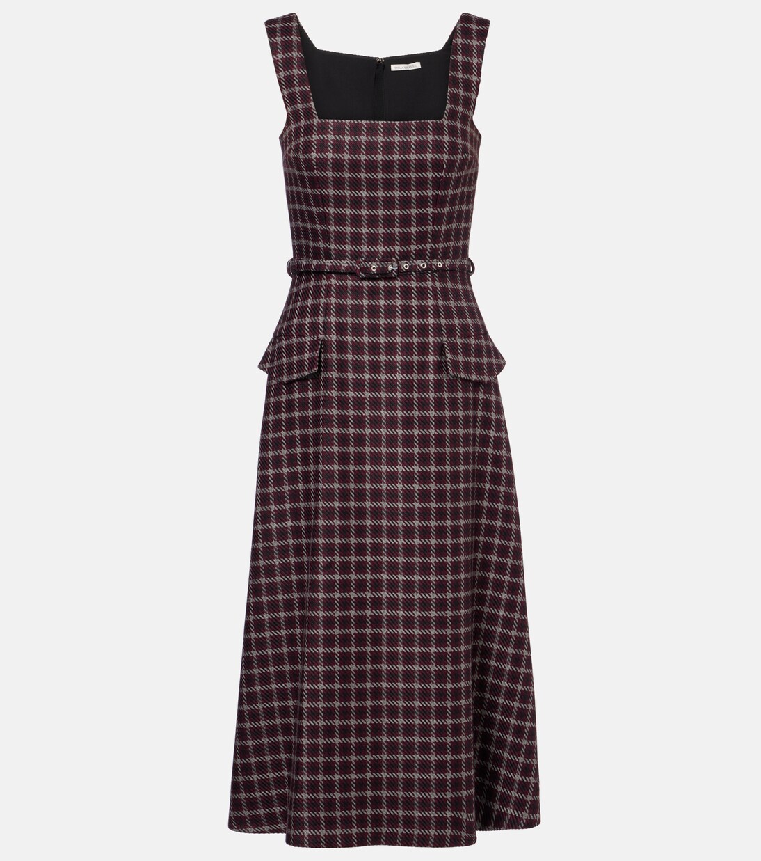 Petra houndstooth wool-blend midi dress | Emilia Wickstead