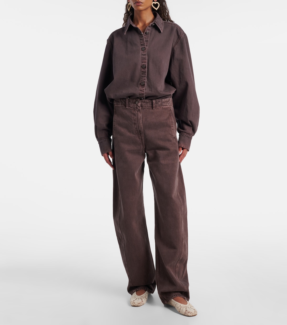 High-rise balloon jeans | Magda Butrym