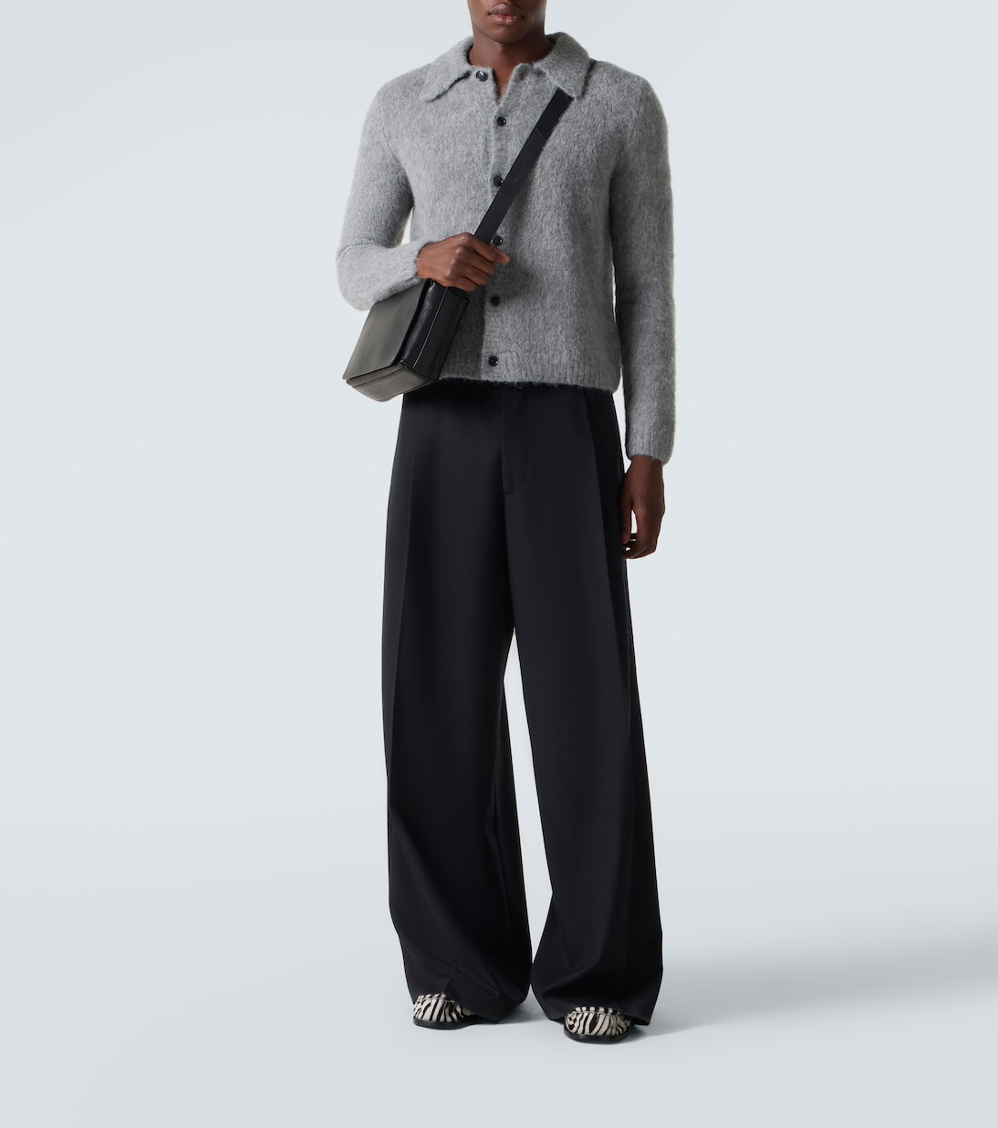 Alpaca and wool-blend cardigan  | Dries Van Noten