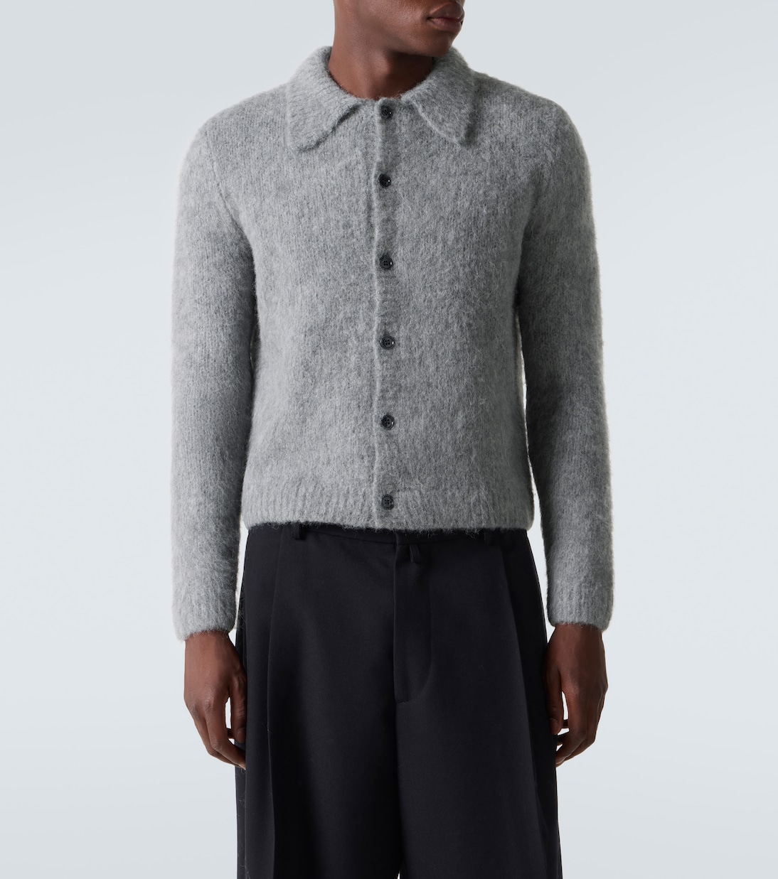 Alpaca and wool-blend cardigan  | Dries Van Noten