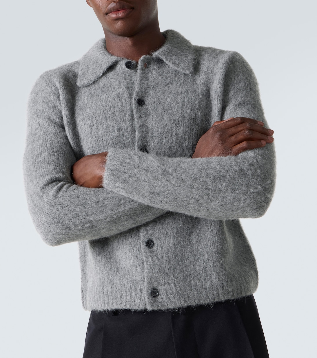 Alpaca and wool-blend cardigan  | Dries Van Noten