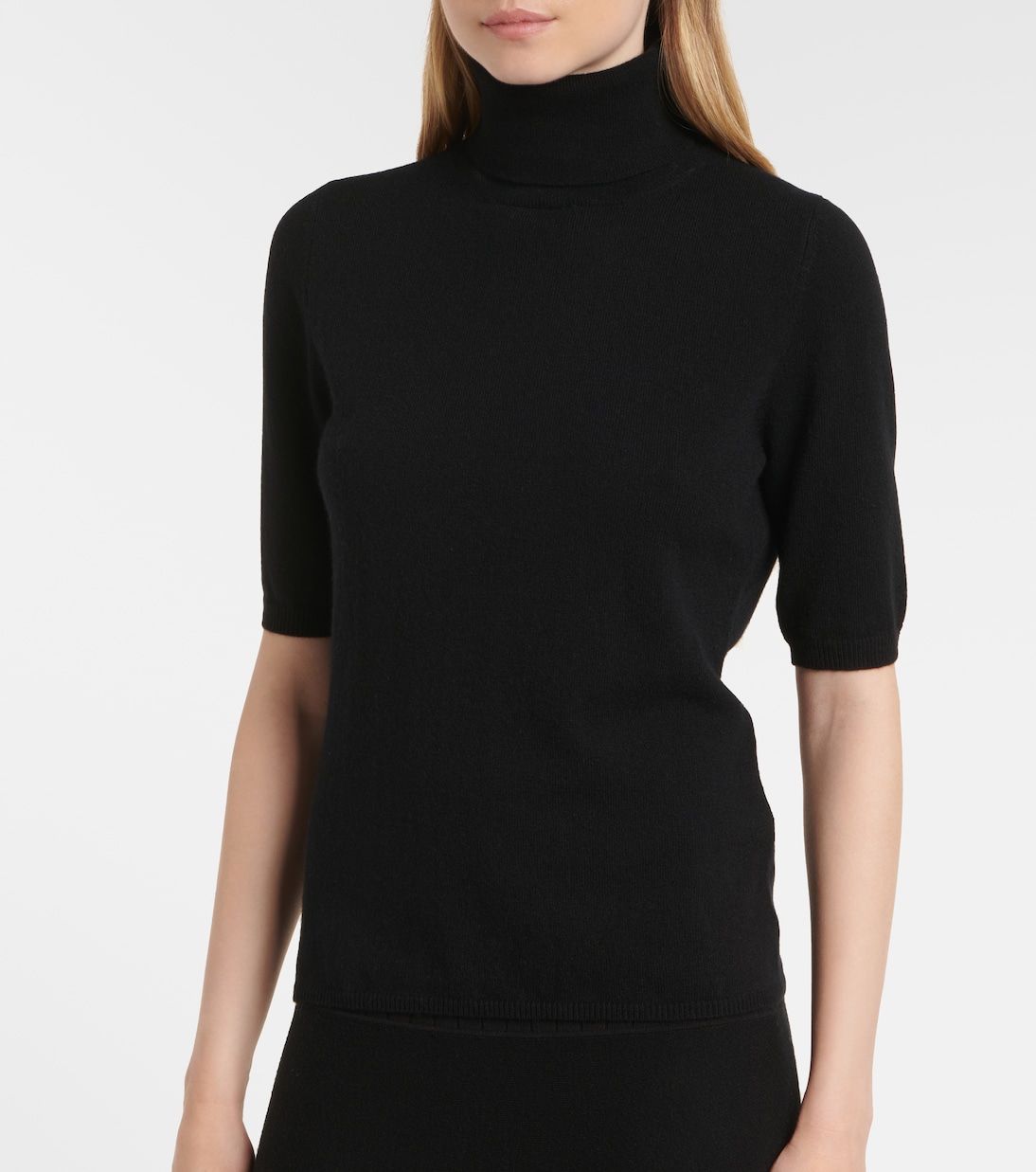 Cashmere turtleneck sweater | Jardin des Orangers
