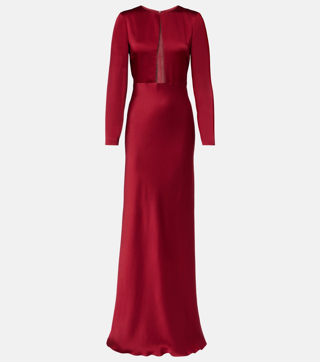 Bird satin maxi dress | Max Mara