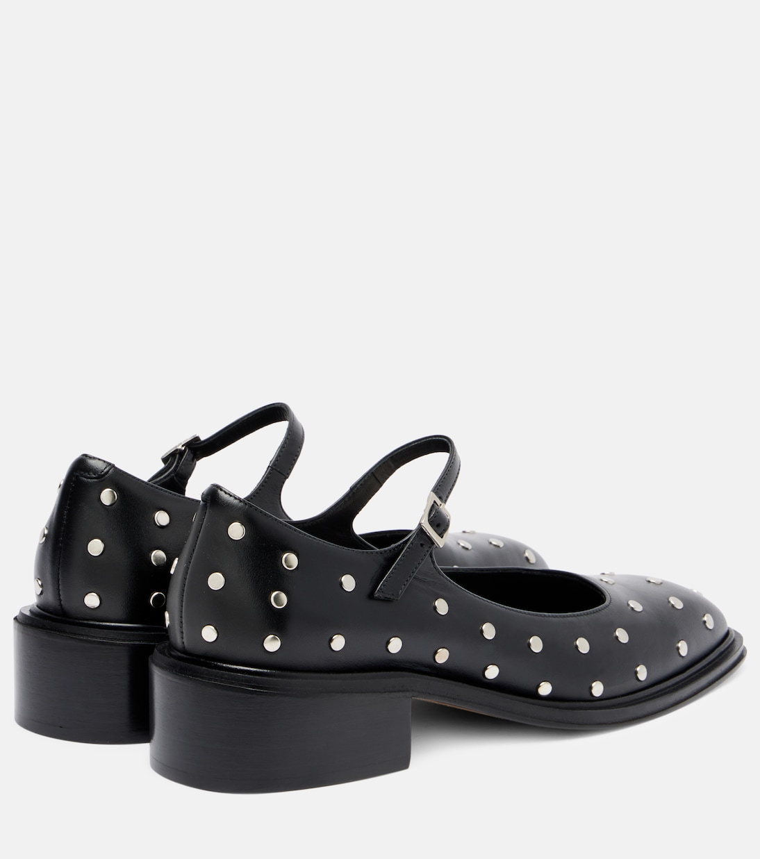 Penelope 40 leather Mary Jane pumps | Souliers Martinez