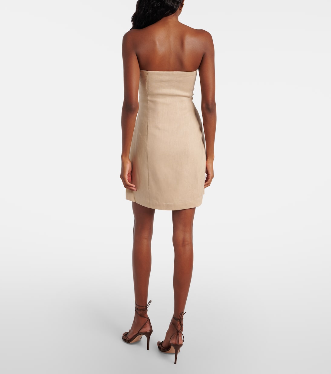 Minikleid Moretti aus Leinen | SIR