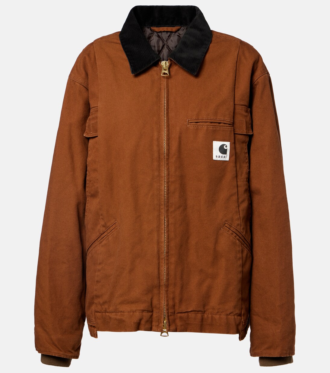 X Carhatt Wattierte Jacke aus Baumwoll-Canvas | Sacai