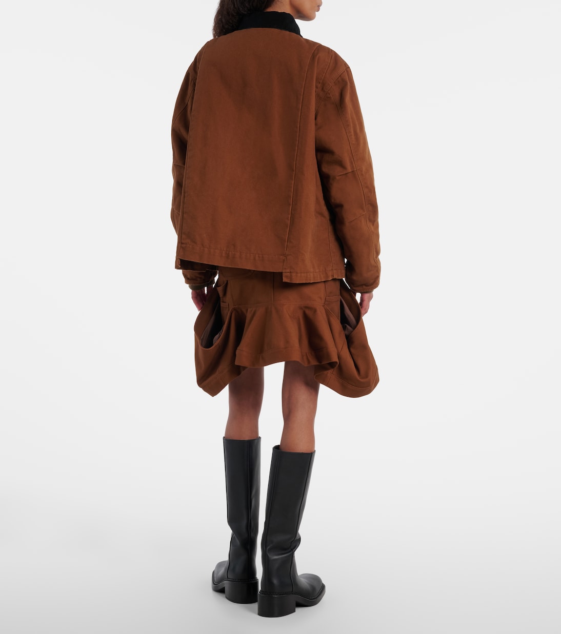X Carhatt Wattierte Jacke aus Baumwoll-Canvas | Sacai