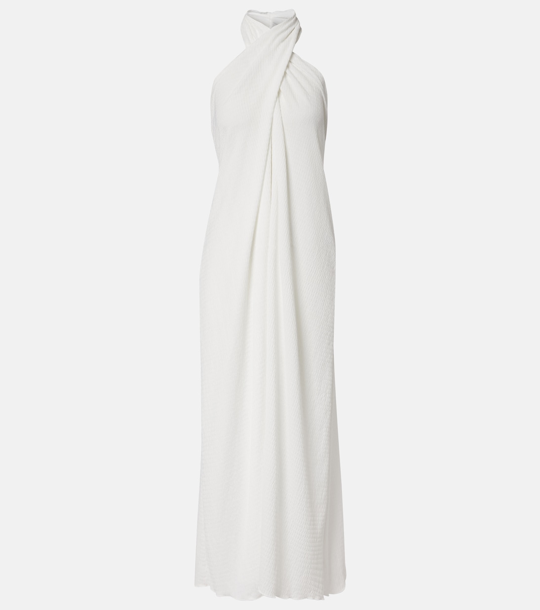 Stella sheer halterneck maxi dress | Jade Swim