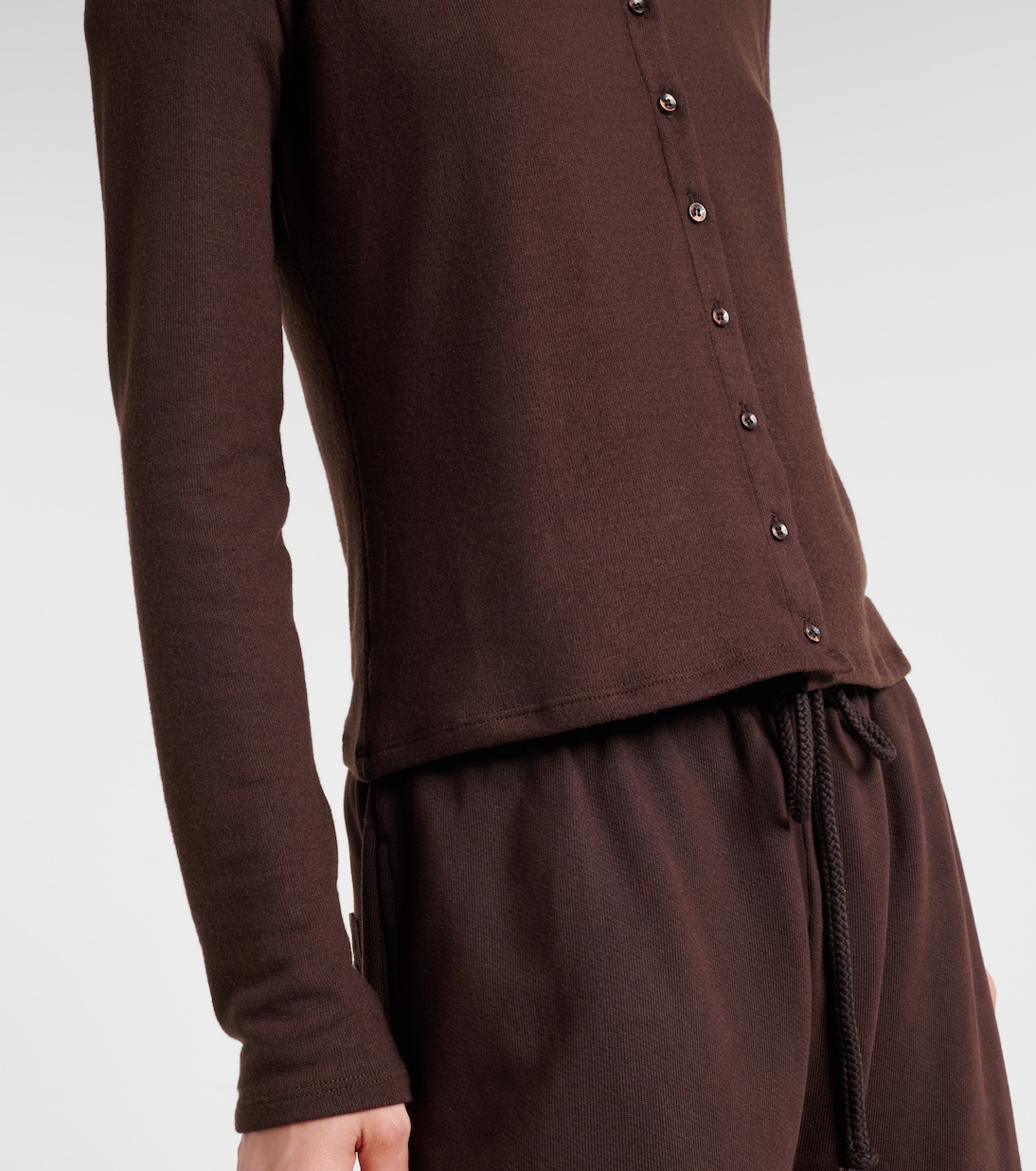 Lauren cropped cardigan | Leset