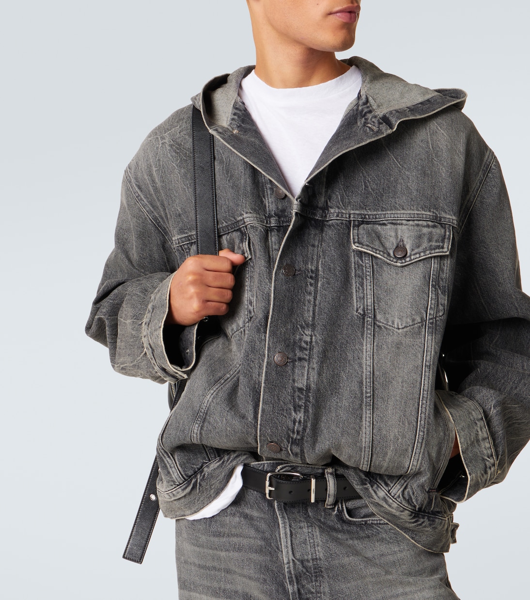 Faded denim jacket | Acne Studios