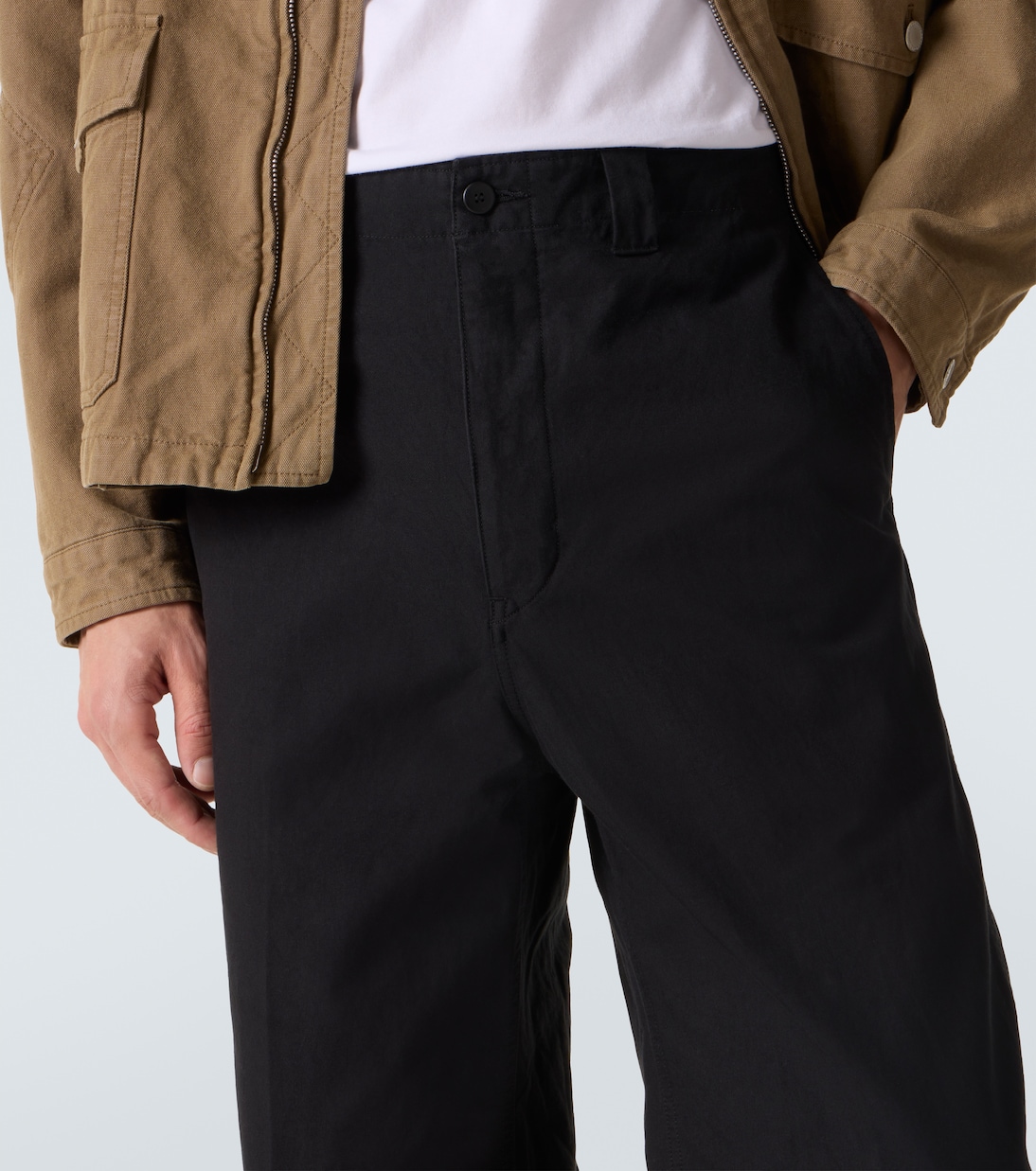 High-rise cotton chinos | Visvim
