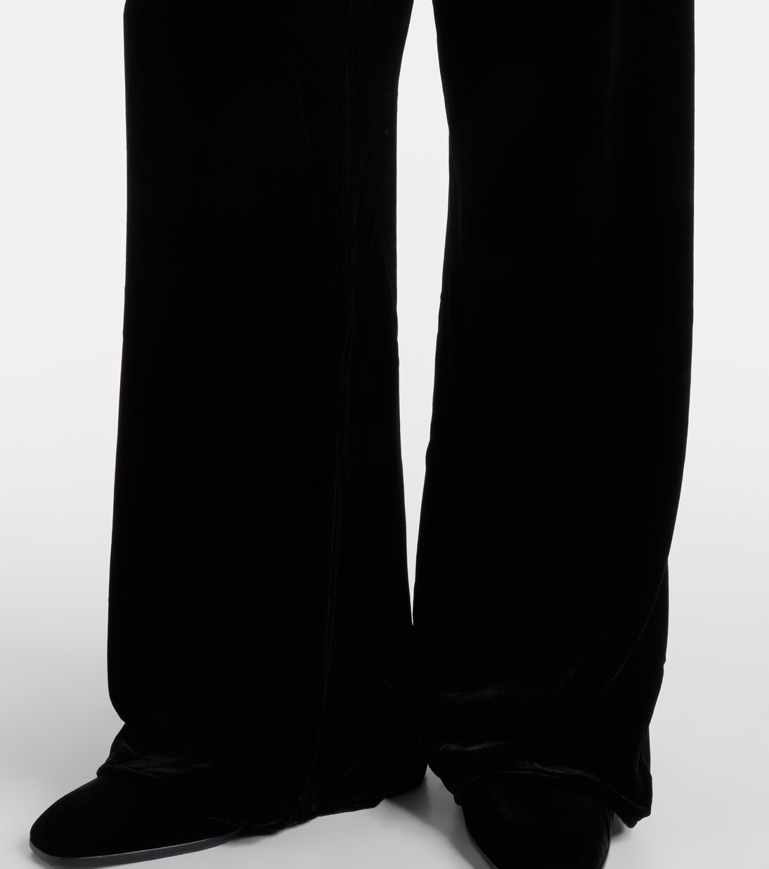 Austin velvet wide-leg pants | Asceno