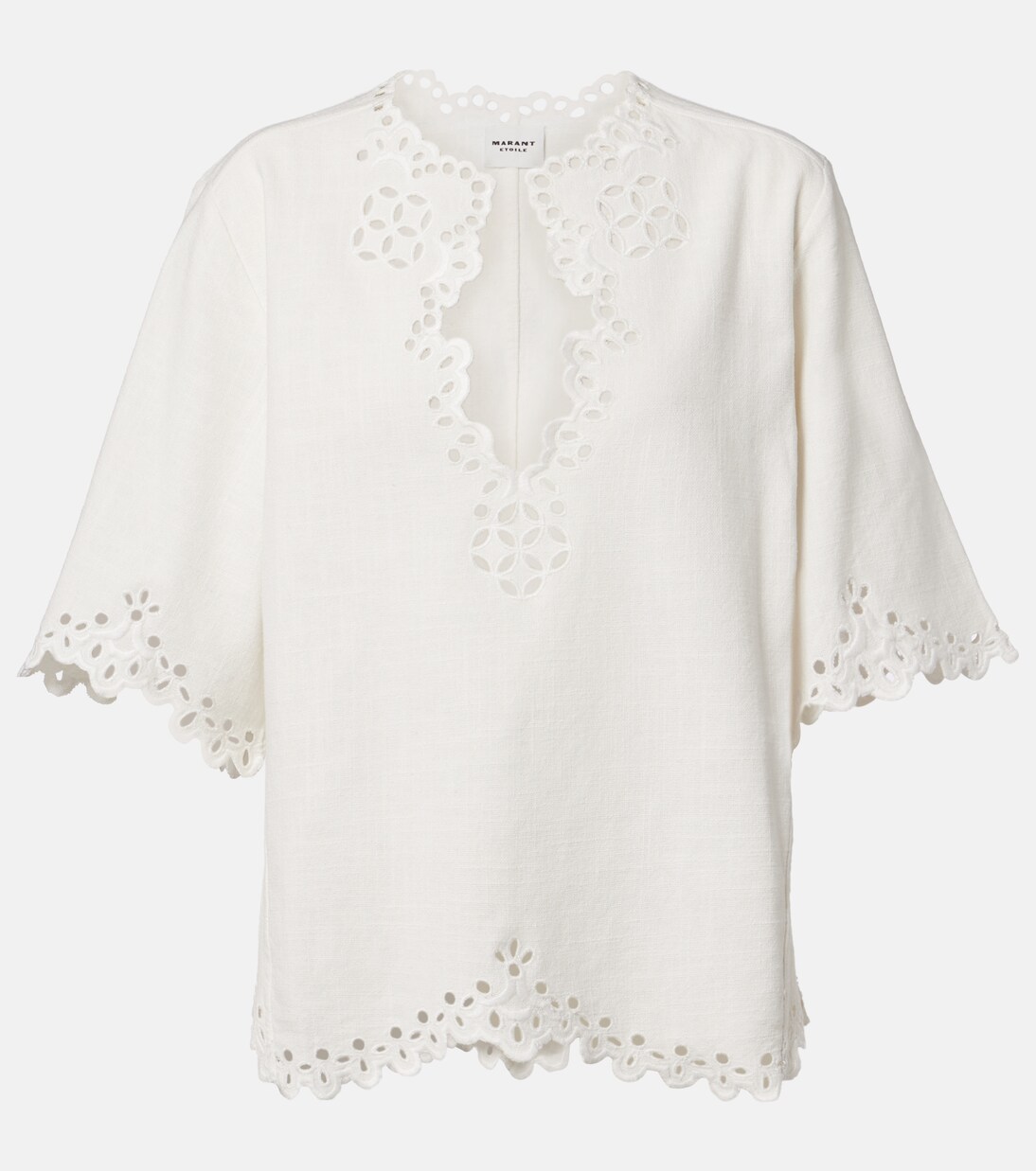 Shana embroidered cotton top | Marant Etoile