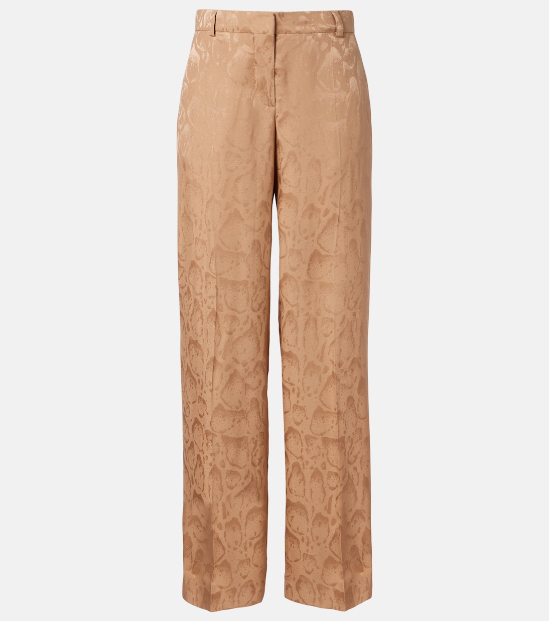 Weite Hose aus einem Seidengemisch | Stella McCartney