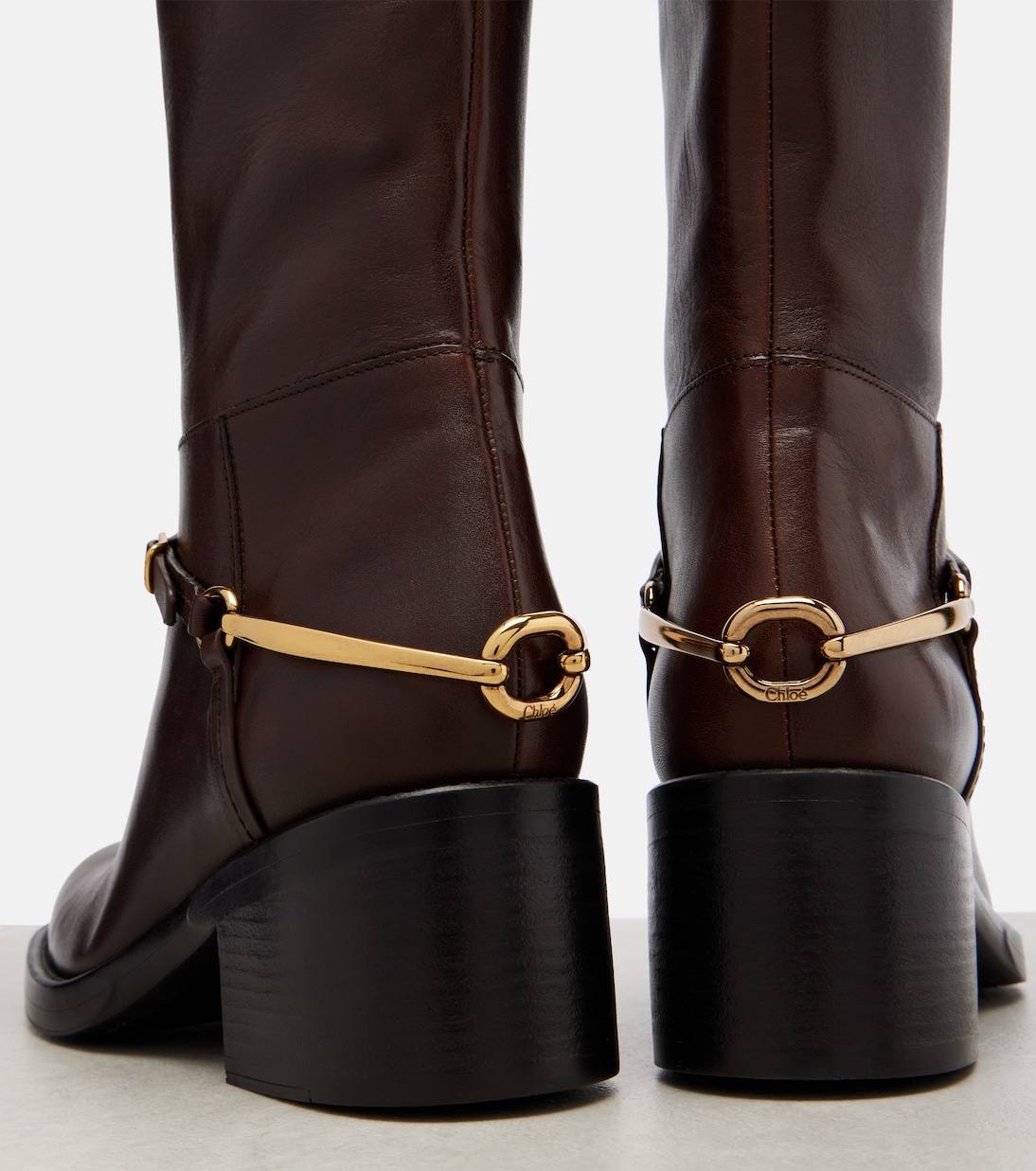 Dakota 60 leather knee-high boots | Chloé