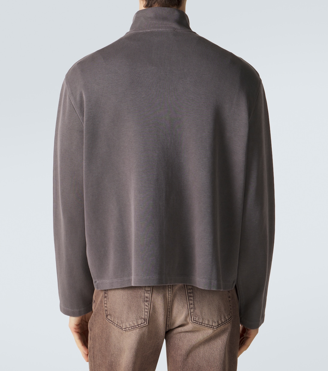 Shrunken cotton zip-up sweatshirt | Our Legacy