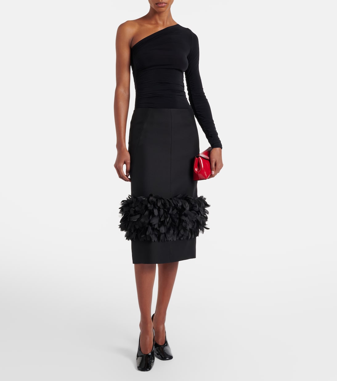 Body drapeado semitransparente | Wolford