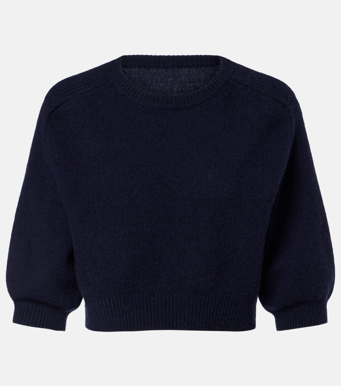 Lorelai cropped wool and cashmere sweater | Khaite