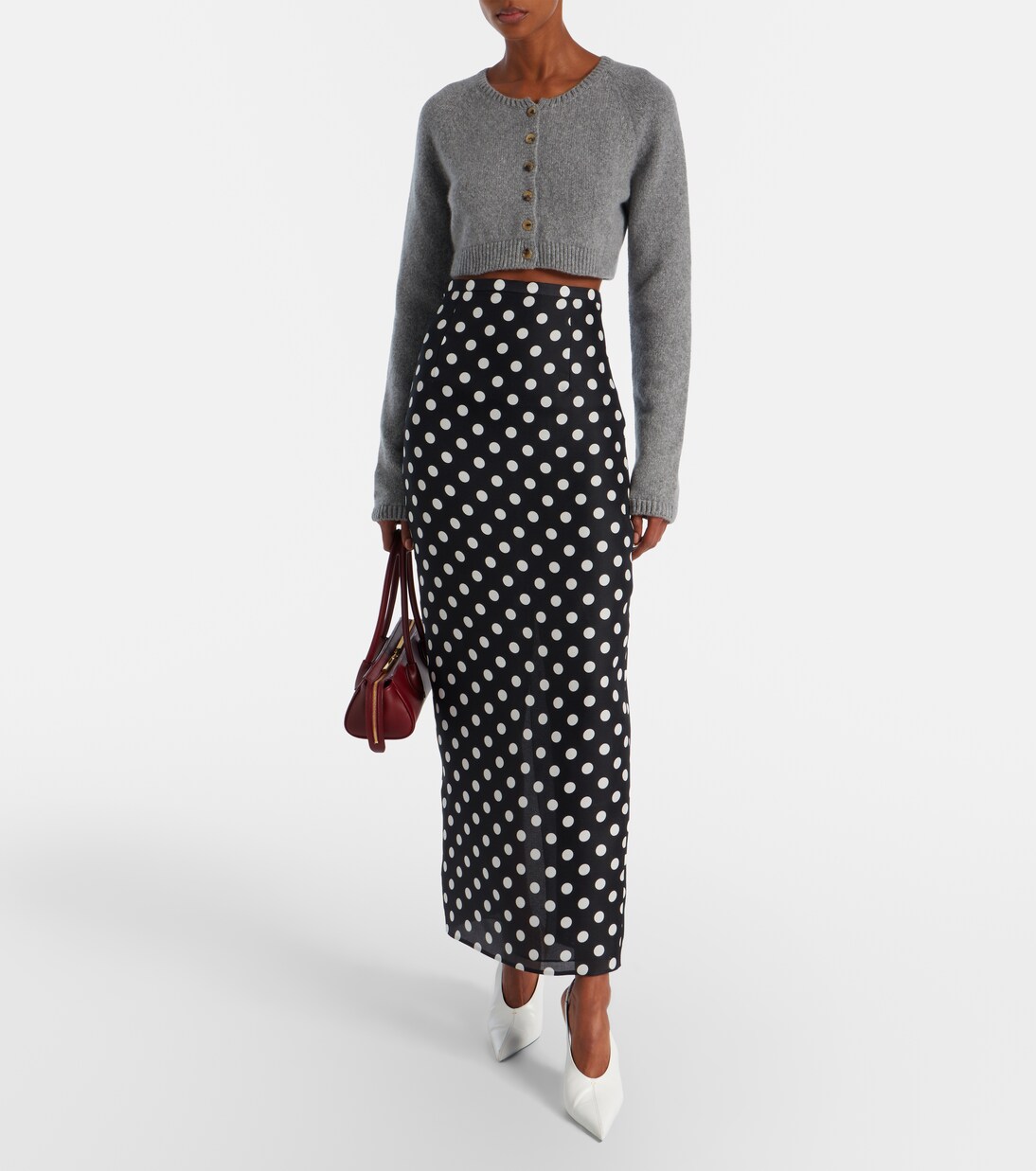 Cardigan cropped Steph in cashmere | Khaite