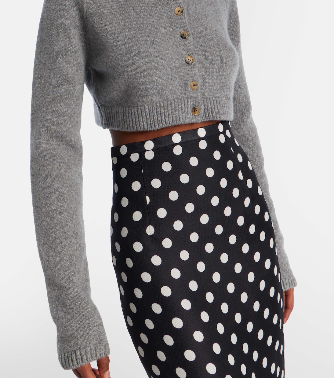 Cardigan cropped Steph in cashmere | Khaite